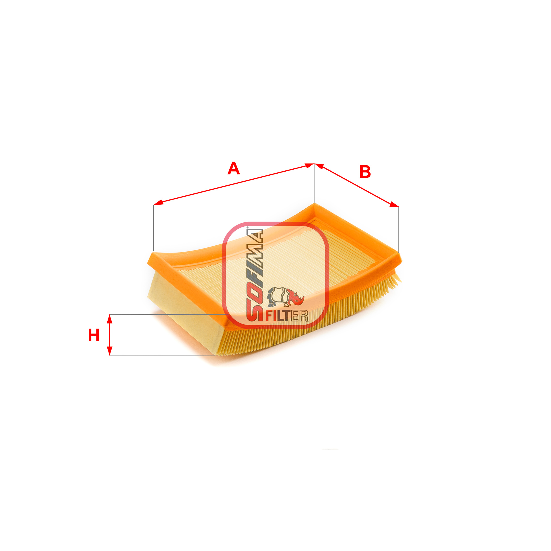 Filtru aer SOFIMA S 3603 A