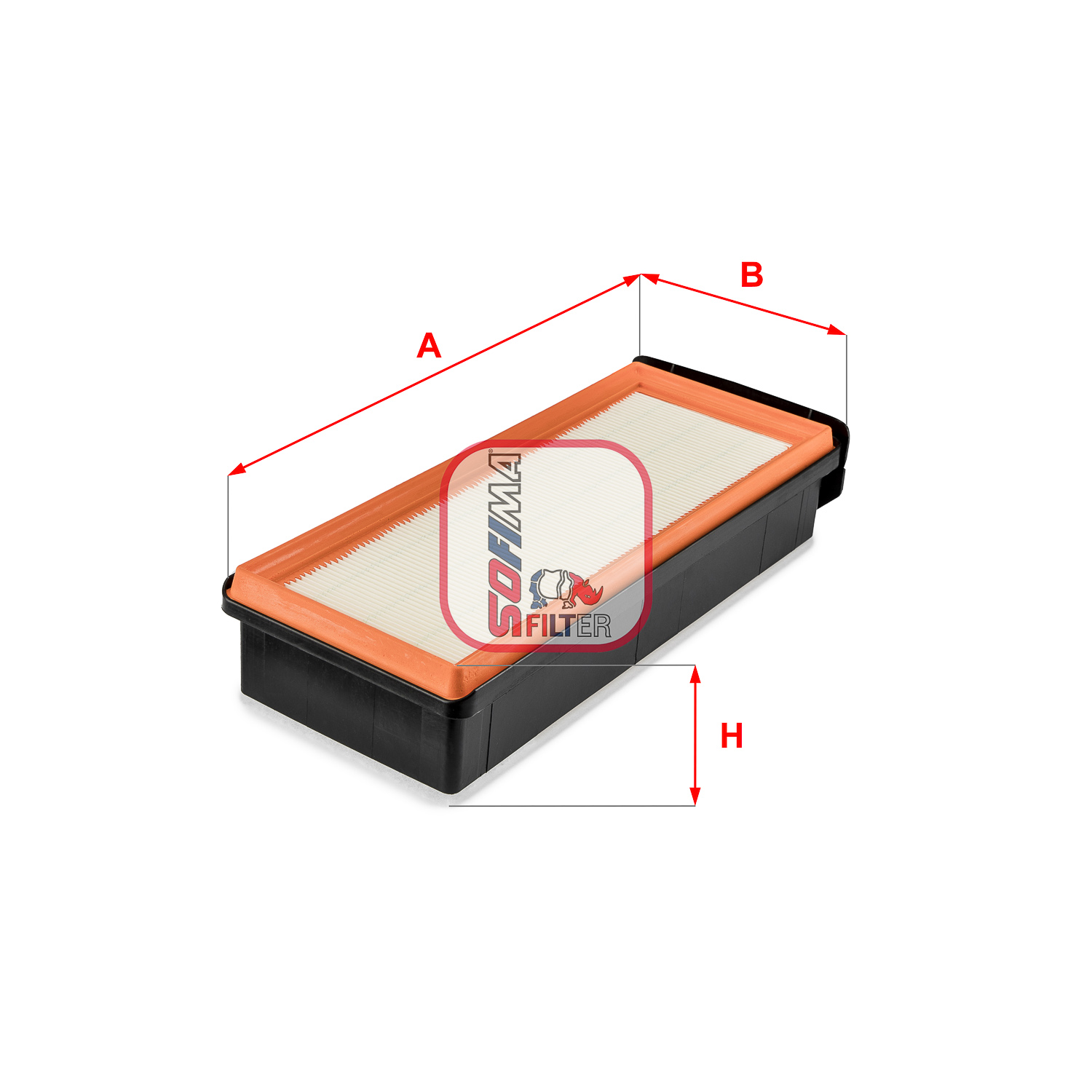 Filtru aer SOFIMA S 3655 A