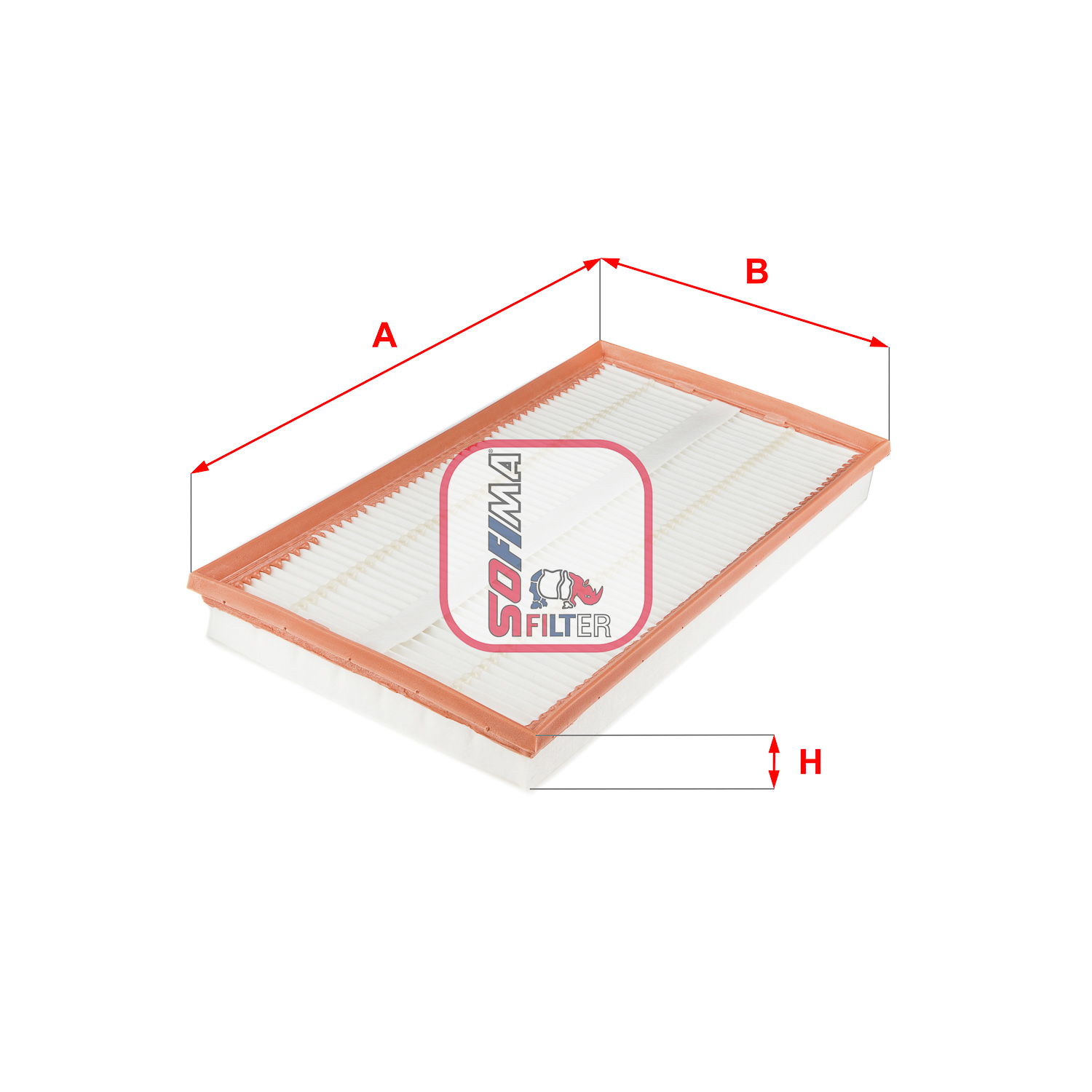 Filtru aer SOFIMA S 3658 A