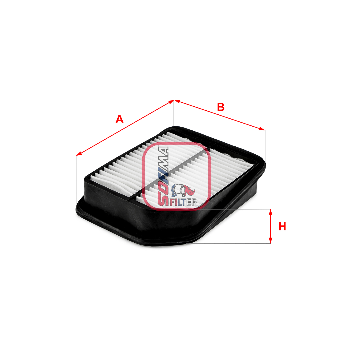 Filtru aer SOFIMA S 3725 A