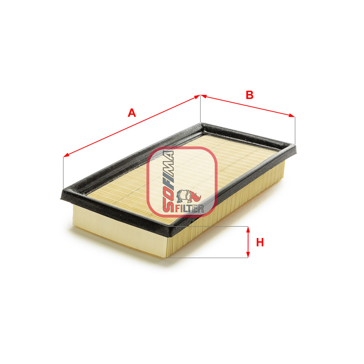 Filtru aer SOFIMA S 3781 A