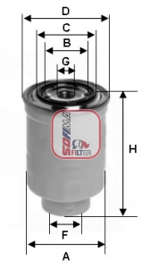 Filtru combustibil SOFIMA S 4392 NR