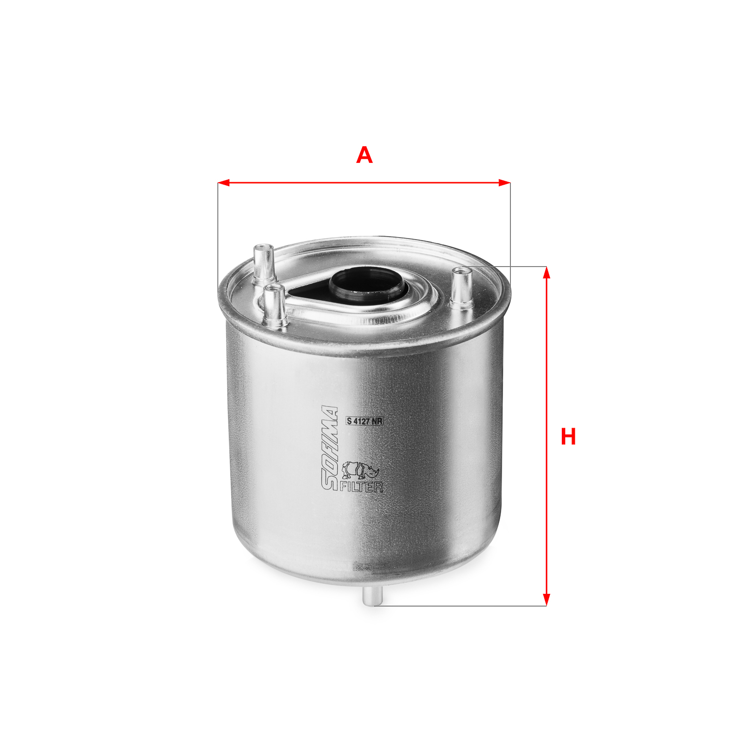 Filtru combustibil SOFIMA S 4127 NR