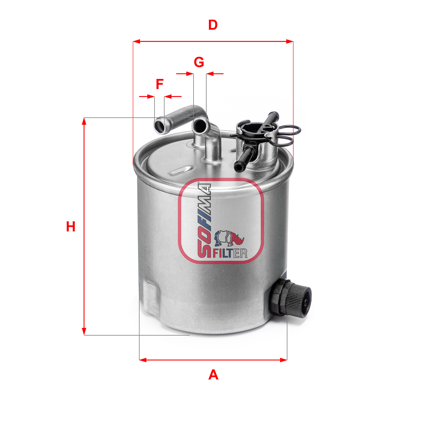 Filtru combustibil SOFIMA S 5394 GC