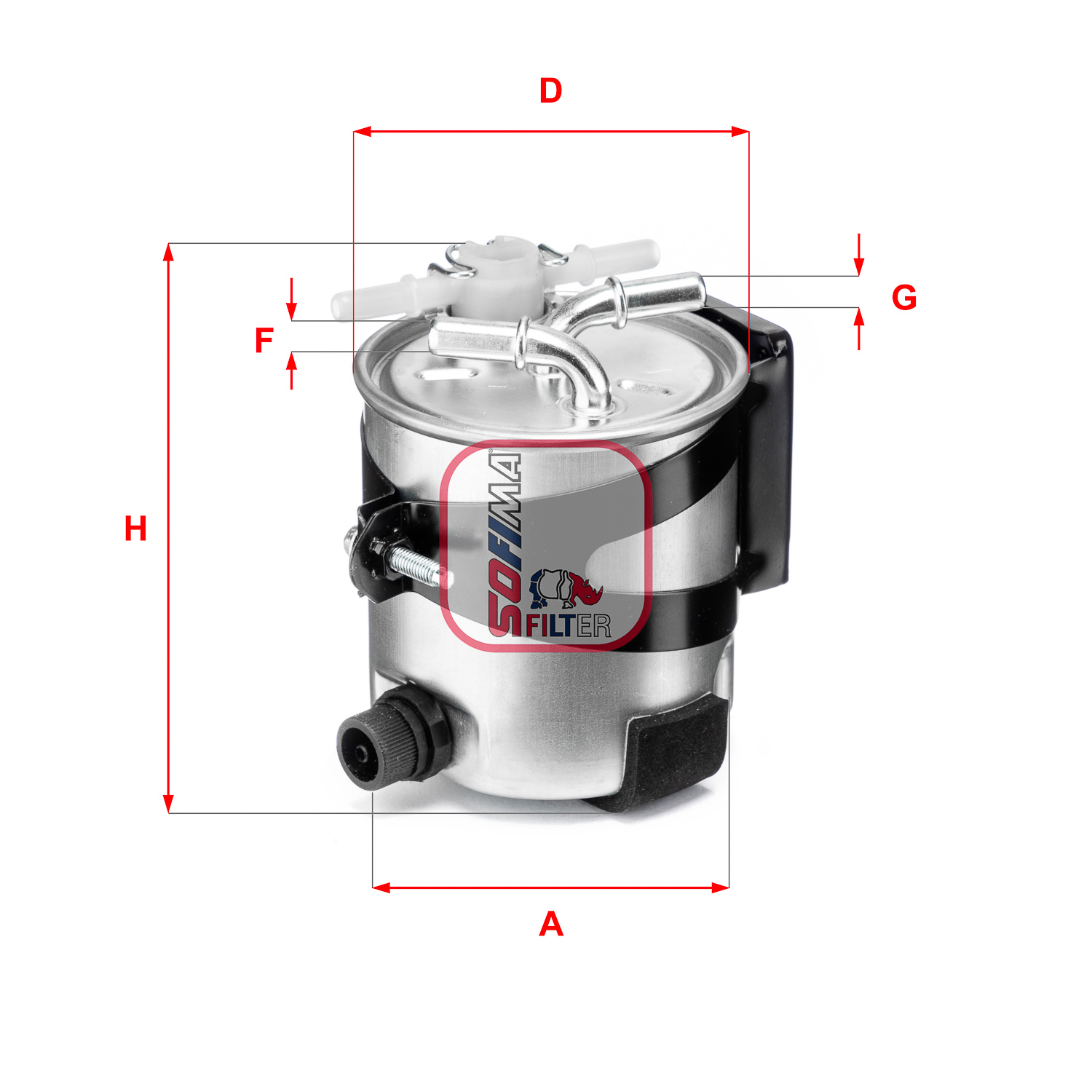 Filtru combustibil SOFIMA S 5418 GC
