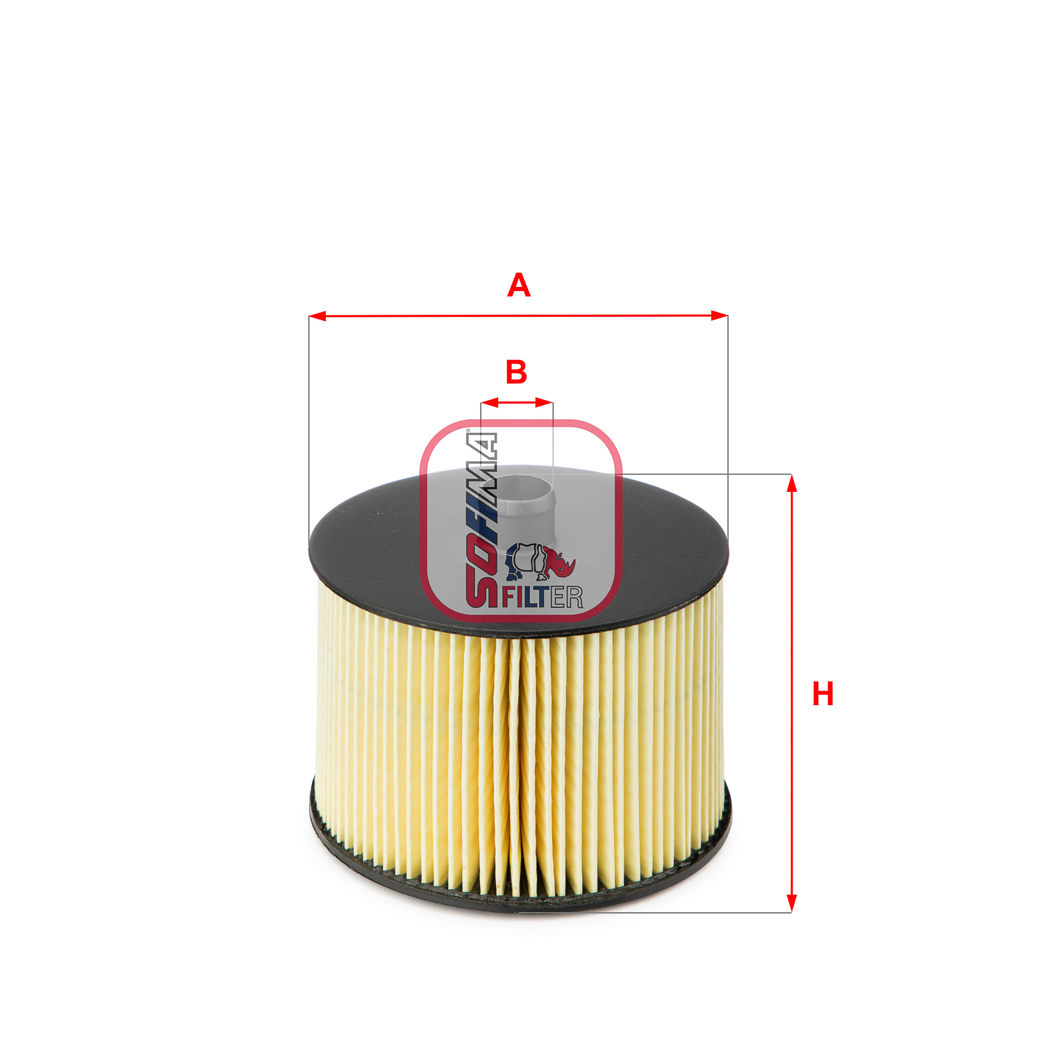 Filtru combustibil PEUGEOT 407 (6D_) 2.0 HDi (6DRHRH)  diesel 140 cai SOFIMA S6022NE