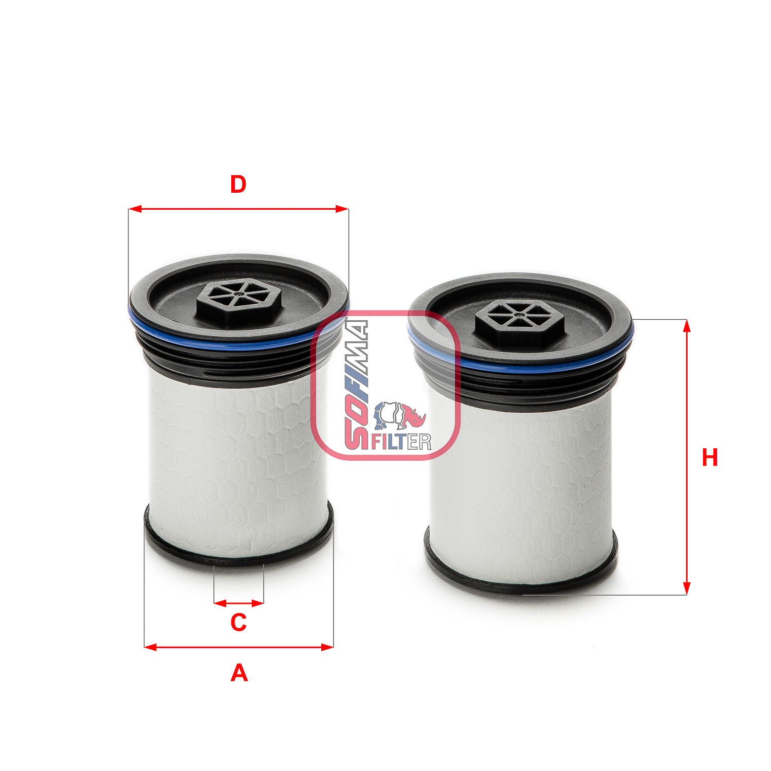 Filtru combustibil SOFIMA S 6047 NE