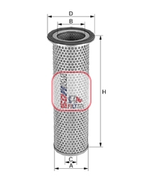 Filtru aer secundar SOFIMA S 7850 A