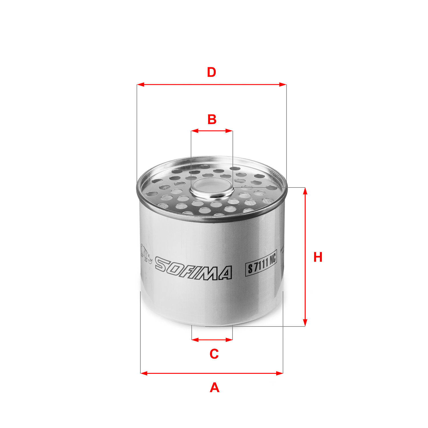 Filtru combustibil SOFIMA S 7111 NC