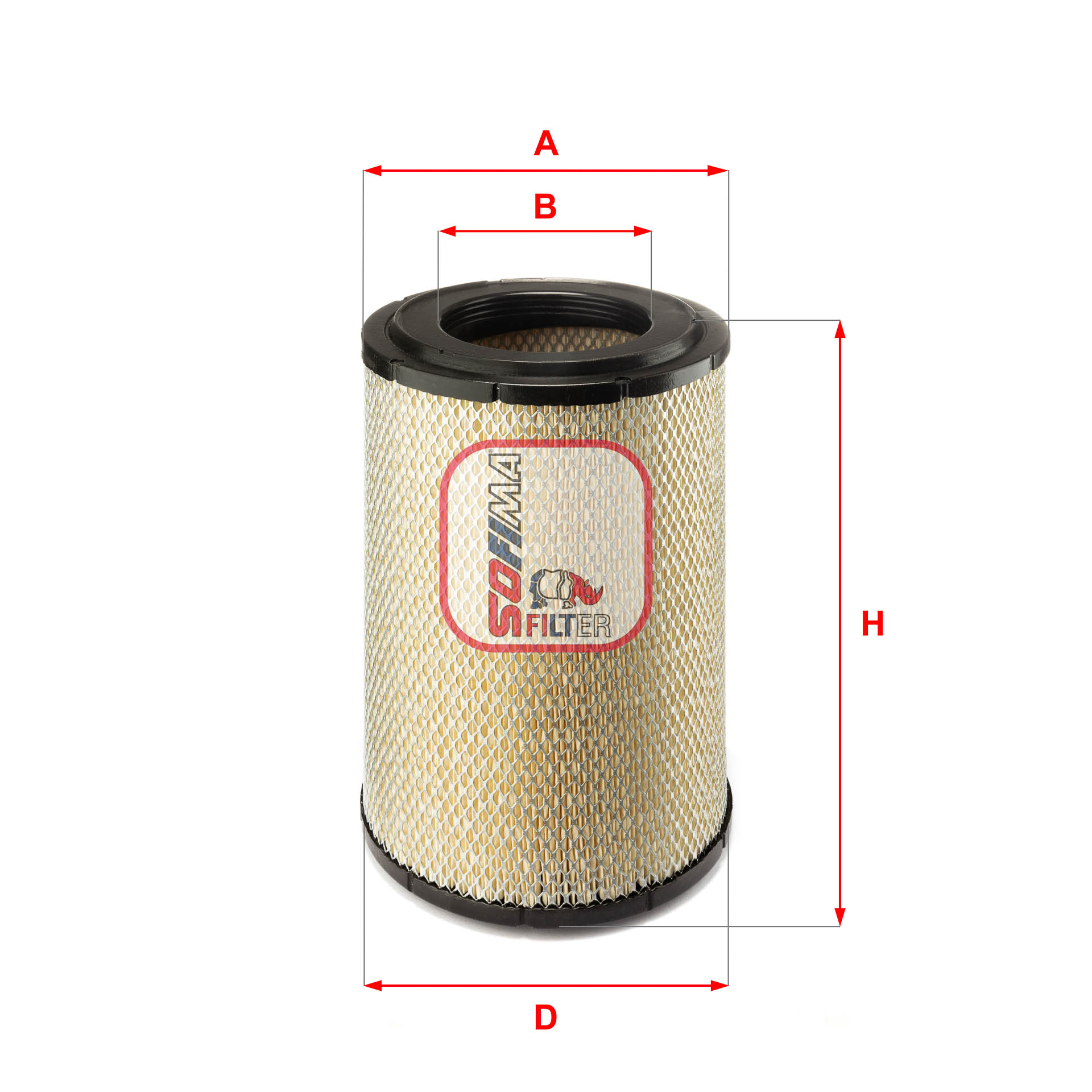 Filtru aer SOFIMA S 7A42 A