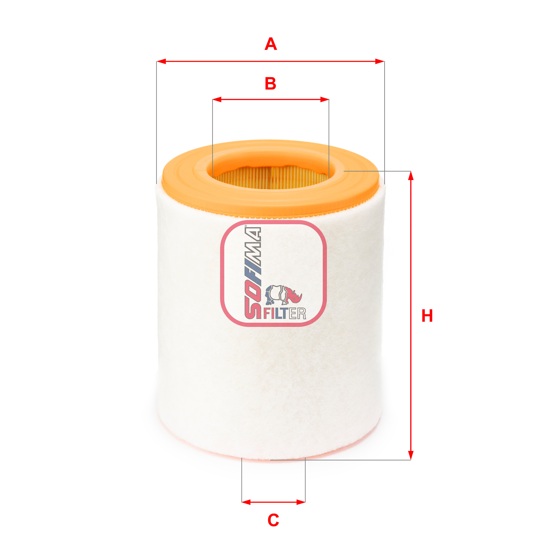 Filtru aer SOFIMA S 7A48 A