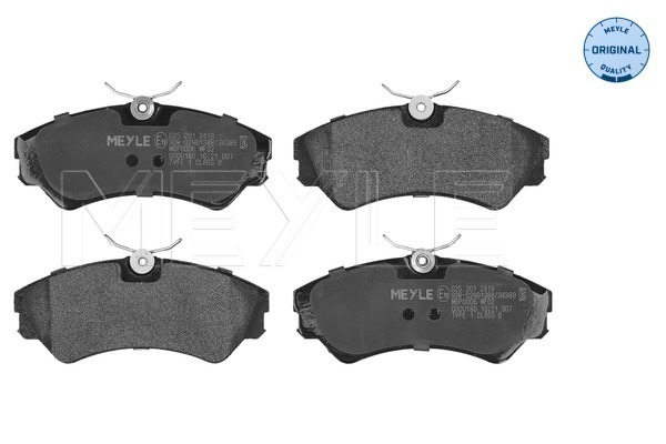 Placute frana MEYLE 025 201 2419