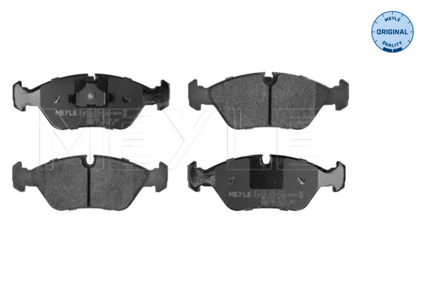 Placute frana MEYLE 025 206 2919