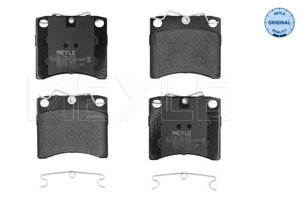 Placute frana MEYLE 025 206 5217