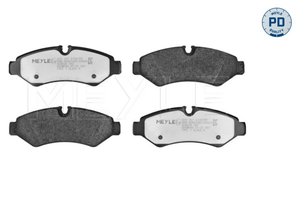 Placute frana MEYLE 025 207 4720/PD