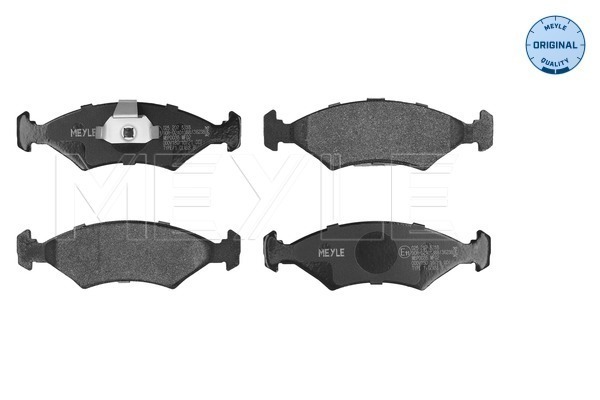 Placute frana MEYLE 025 207 5318