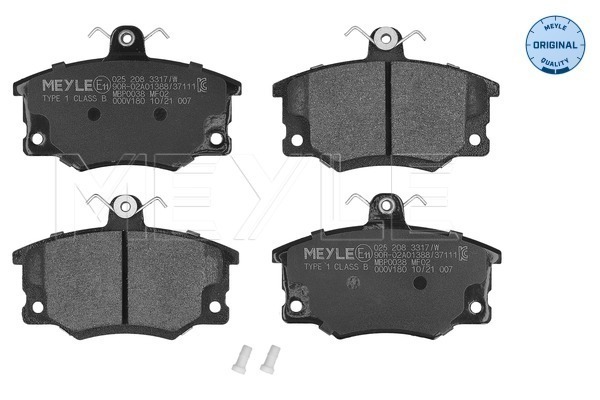 Placute frana MEYLE 025 208 3317/W