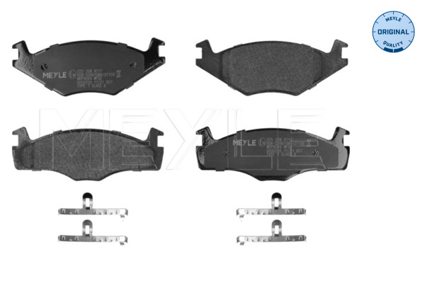 Placute frana MEYLE 025 208 8717