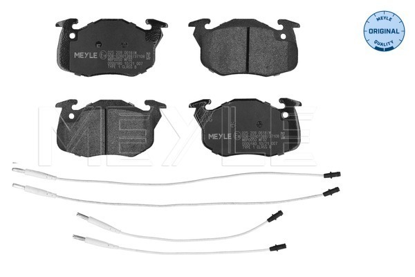 Placute frana MEYLE 025 209 0618/W