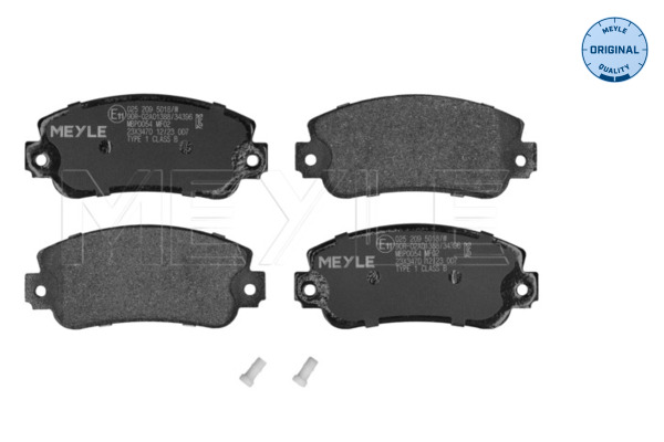 Placute frana MEYLE 025 209 5018/W