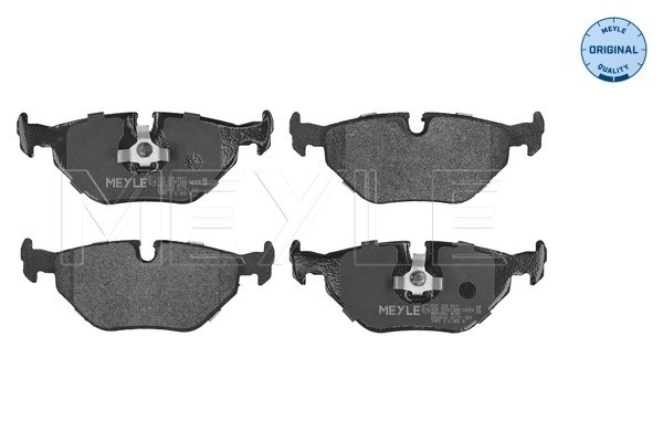 Placute frana MEYLE 025 209 9517
