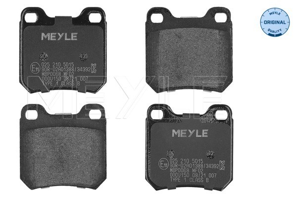 Placute frana MEYLE 025 210 5015