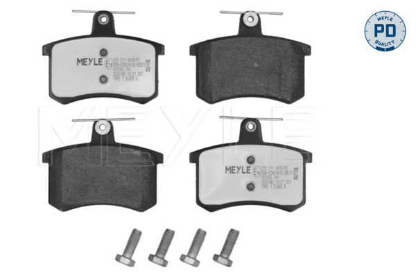 Placute frana MEYLE 025 211 4416/PD