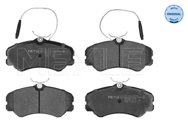 Placute frana MEYLE 025 212 0519/W