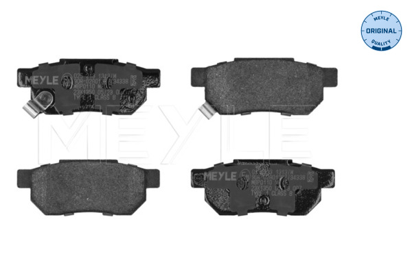 Placute frana MEYLE 025 213 1313/W