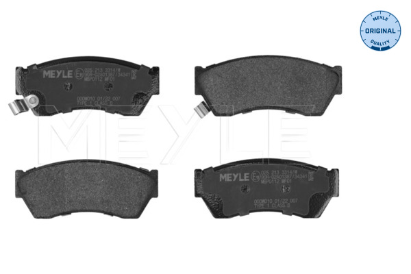 Placute frana MEYLE 025 213 3314/W
