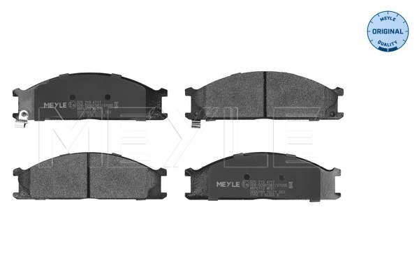 Placute frana MEYLE 025 213 4717