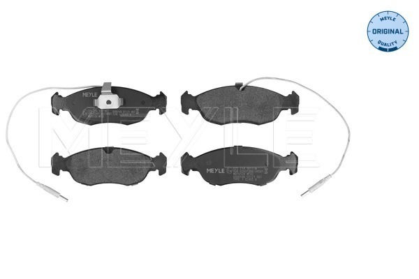 Placute frana MEYLE 025 214 3017/W