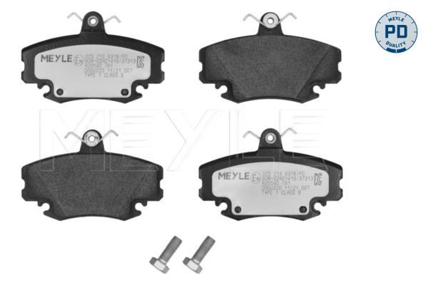 Placute frana MEYLE 025 214 6318/PD