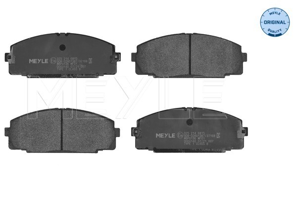 Placute frana MEYLE 025 214 6815