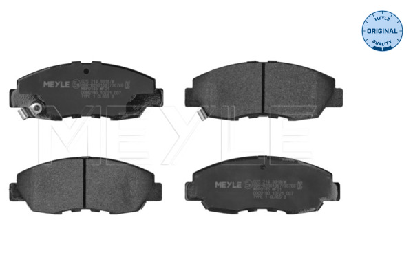Placute frana MEYLE 025 214 9918/W