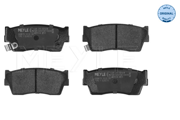 Placute frana MEYLE 025 215 0014/W