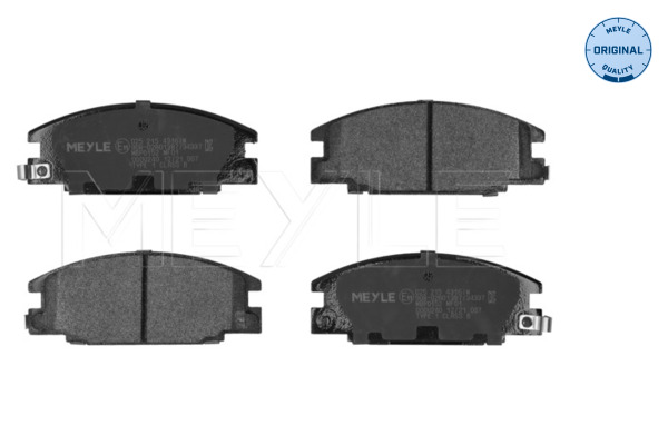 Placute frana MEYLE 025 215 4316/W