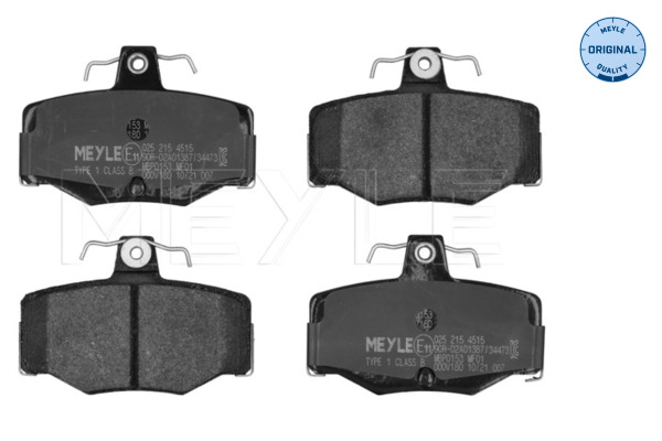 Placute frana MEYLE 025 215 4515