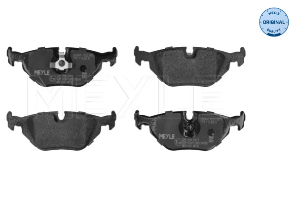 Placute frana MEYLE 025 216 0717