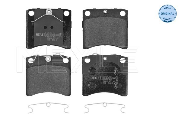 Placute frana MEYLE 025 216 3517
