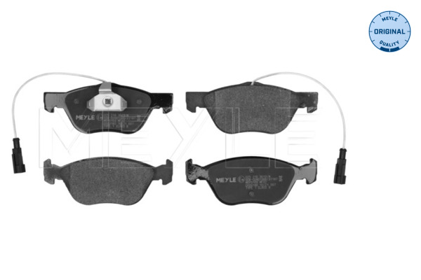 Placute frana MEYLE 025 216 3619/W