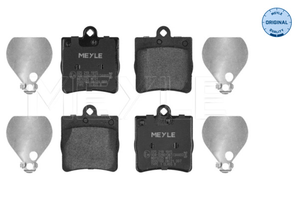 Placute frana MEYLE 025 219 1915