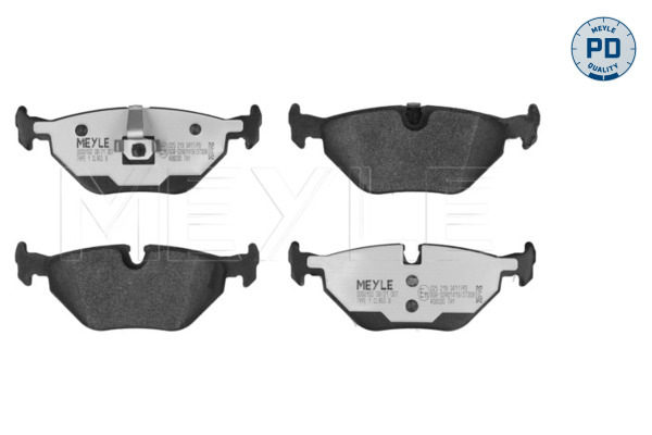 Placute frana MEYLE 025 219 3417/PD