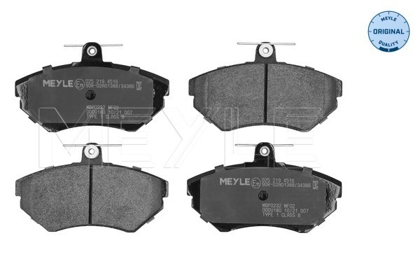 Placute frana MEYLE 025 219 4516