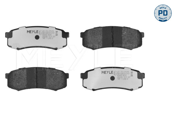 Placute frana MEYLE 025 219 4715/PD