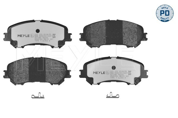 Placute frana MEYLE 025 220 6518/PD