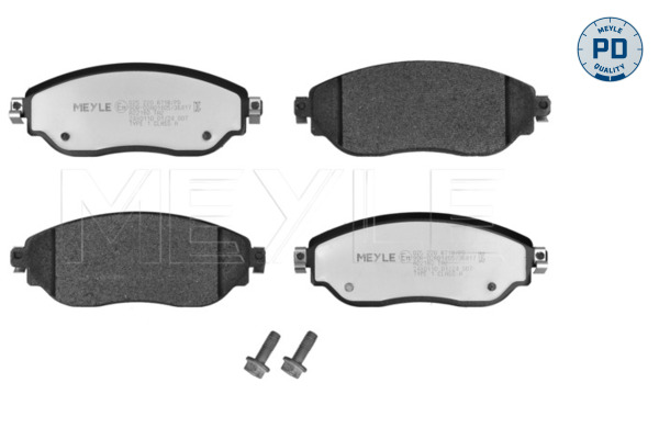 Placute frana MEYLE 025 220 8718/PD