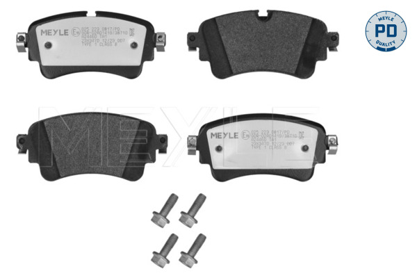 Placute frana MEYLE 025 223 0817/PD