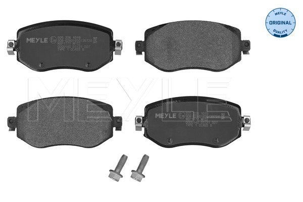 Placute frana MEYLE 025 226 1019