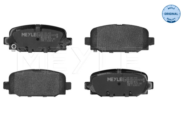 Placute frana MEYLE 025 228 4418